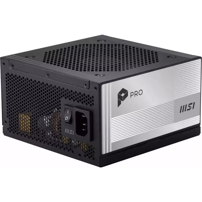 MSI PRO A850PL PCIE5 850W 80 PLUS Platinum ATX 3.0 Fully Modular Power Supply