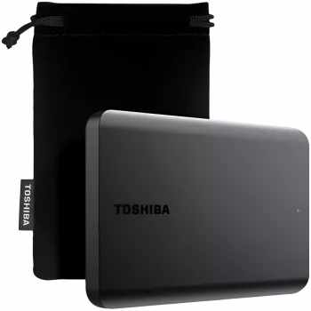 Toshiba Canvio Basics Excl 1TB externe Festplatte, USB 3.2 Gen 1, Schwarz