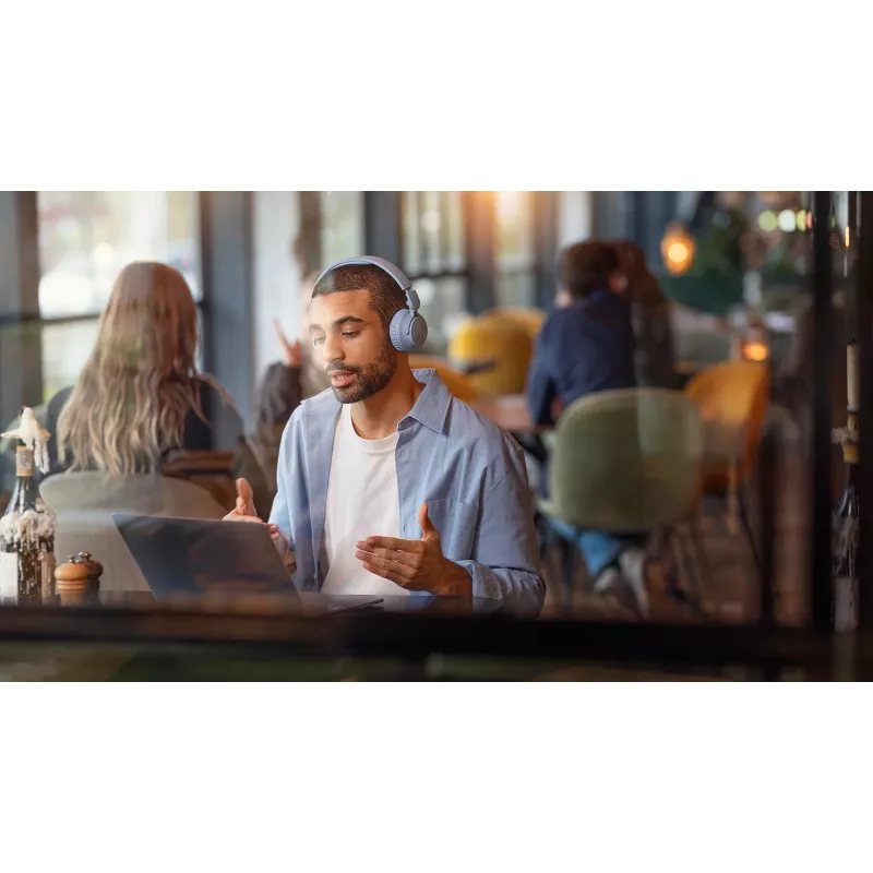 Philips TAH4000LB/00 Kabellose On-Ear-Kopfhörer mit Bluetooth 5.0, 32-mm-Treibern, 20 Stunden Akkulaufzeit, USB-C, Blau