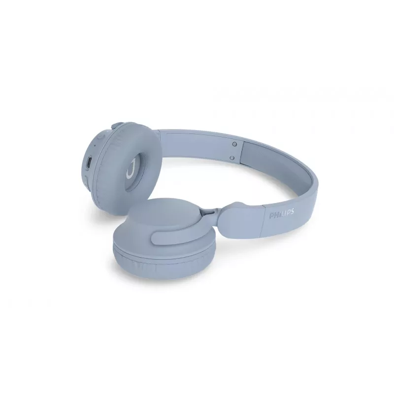 Philips TAH4000LB/00 Kabellose On-Ear-Kopfhörer mit Bluetooth 5.0, 32-mm-Treibern, 20 Stunden Akkulaufzeit, USB-C, Blau