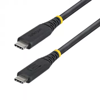 StarTech.com 0,5m USB4-Kabel USB-C auf USB-C 40Gbit/s 100W Schwarz