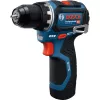 Bosch Professional GSR 12V-32 Akku-Bohrschrauber, 12V, Blau/Schwarz, 2x 2,0 Ah Li-Ion Akkus, 24-teiliges Zubehörset, Werkzeugtasche