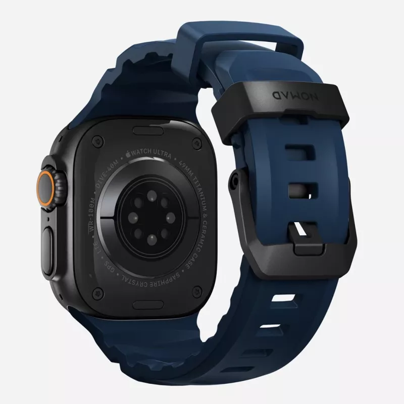 NOMAD Rocky Point Band für Apple Watch 46mm/49mm Navy/Black