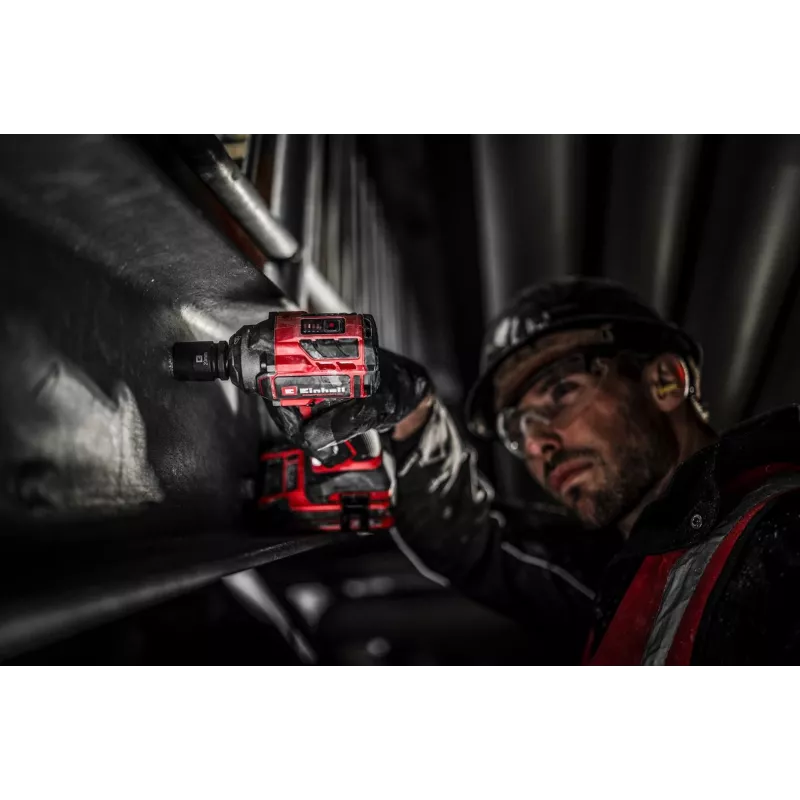 Einhell Professional TP-CW 18/350-C Li BL Akku-Schlagschrauber 18V 350Nm Gerät nur Rot/Schwarz
