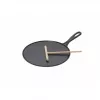 Le Creuset Crêpe-Pfanne aus Gusseisen 27 cm Schwarz