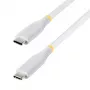 StarTech.com CC50CM40GUSB4TPW USB4-Kabel - USB-C Stecker auf USB-C Stecker - 0,5m - 40Gbit/s - 100W PD - Schwarz