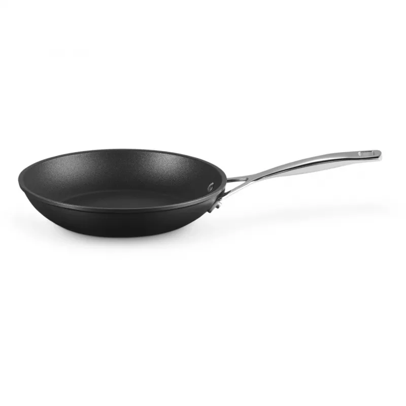 Le Creuset gehärtete Antihaft-Bratpfanne flach, 28 cm, Schwarz