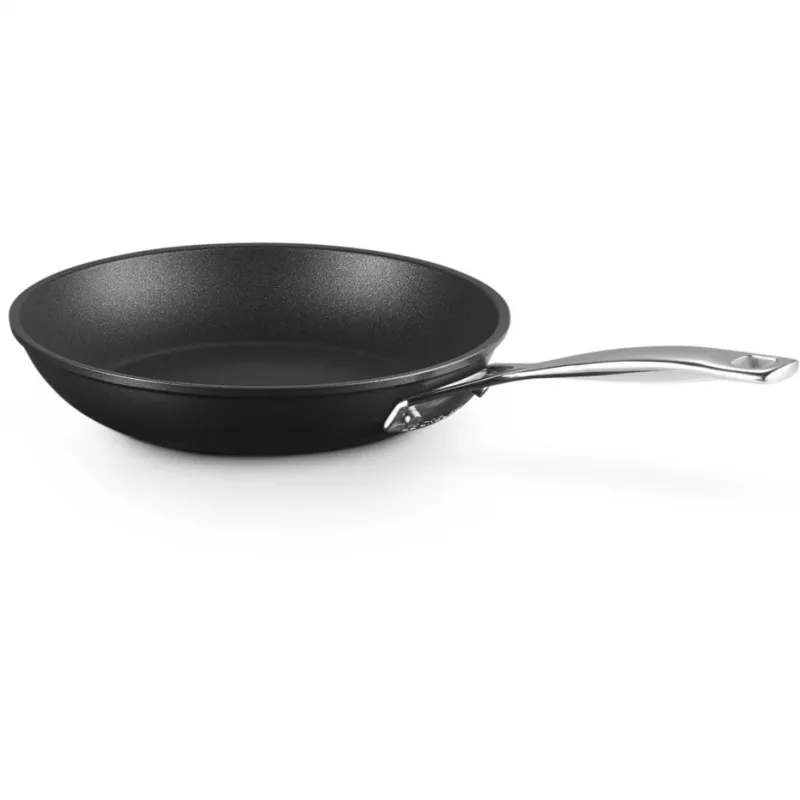 Le Creuset gehärtete Antihaft-Bratpfanne flach, 28 cm, Schwarz