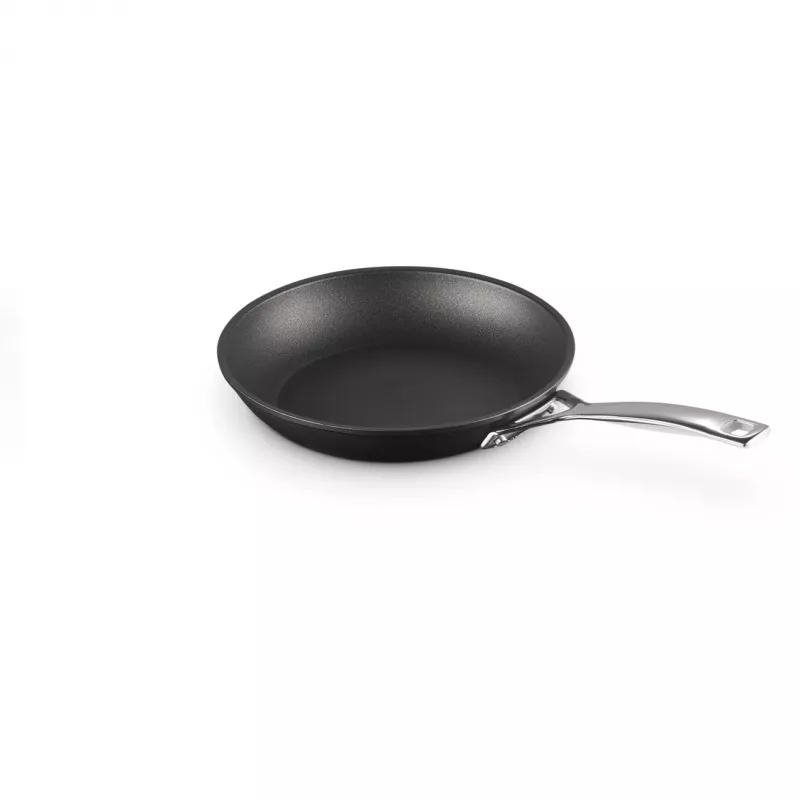 Le Creuset gehärtete Antihaft-Bratpfanne flach, 28 cm, Schwarz
