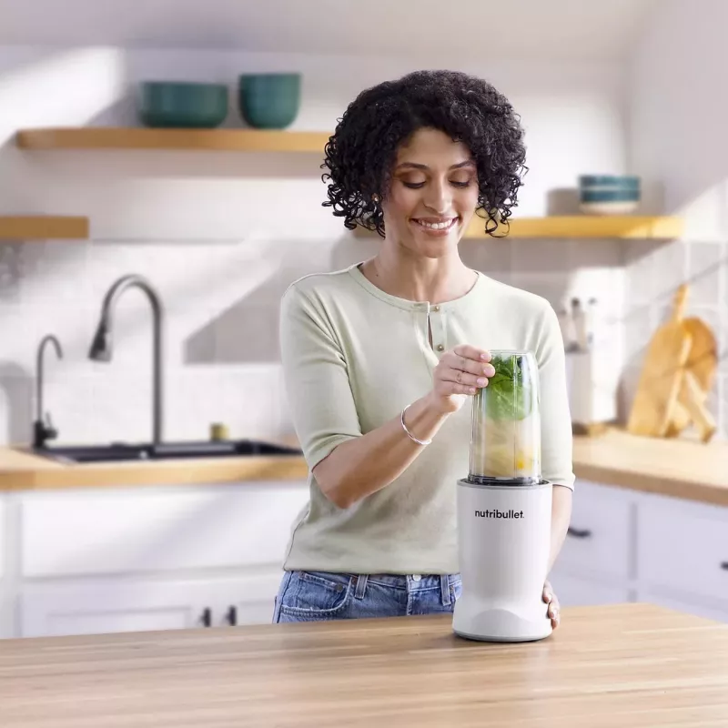 Nutribullet NBT1006MW Turbo Personal Blender 1000W Mattweiß