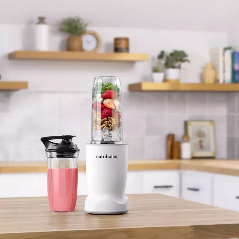 Nutribullet NBT1006MW Turbo Personal Blender 1000W Mattweiß