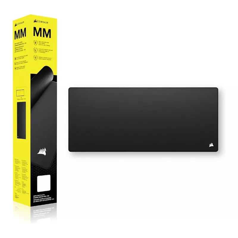 CORSAIR MM Anti-Fray Cloth Gaming Mouse Pad 2XL 930x400 mm Schwarz
