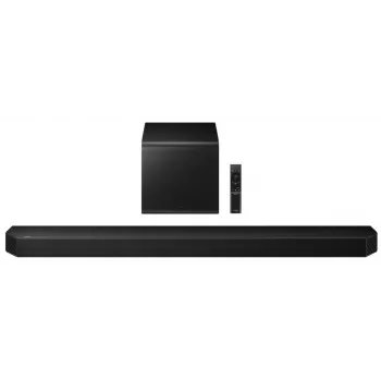 Samsung HW-Q800H/EN 5.1.2 Channel Soundbar mit kabellosem Subwoofer, Dolby Atmos, Bluetooth, Wi-Fi, Schwarz