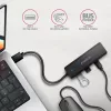 i-tec Axagon HUE-C2A USB-C Hub 4-Port 5 Gbps 2x USB-A + 2x USB-C mit Power Delivery