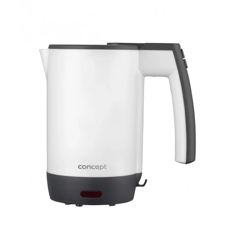 Concept RK7030 Reise-Wasserkocher 0,5L mit 2 Bechern, Weiß