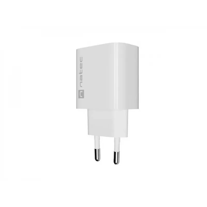 NATEC Ribera Wall Charger 1x USB-C 20W White