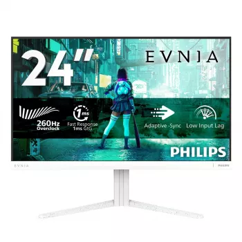 Philips Evnia 3000 24M2N3201P/00 23.8 Zoll IPS Full HD 180Hz Gaming Monitor Weiß