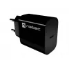 NATEC Ribera USB-C Wandladegerät 20W Schwarz