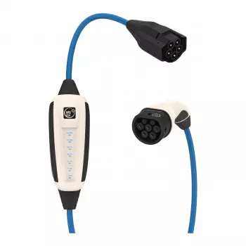 NRGkick Mobile Wallbox 16A 10m Pure für PV-Ladung (Weiß, 11 kW, 10 Meter Kabel, WLAN + Bluetooth)