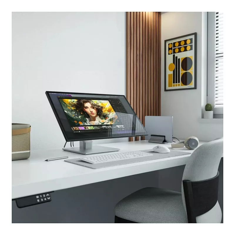 ALOGIC Clarity Fold Touch 27 Zoll 4K UHD IPS Touchscreen Monitor mit Webcam, 65W USB-C PD, Fold Stand