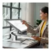 ALOGIC Clarity Fold Touch 27 Zoll 4K UHD IPS Touchscreen Monitor mit Webcam, 65W USB-C PD, Fold Stand