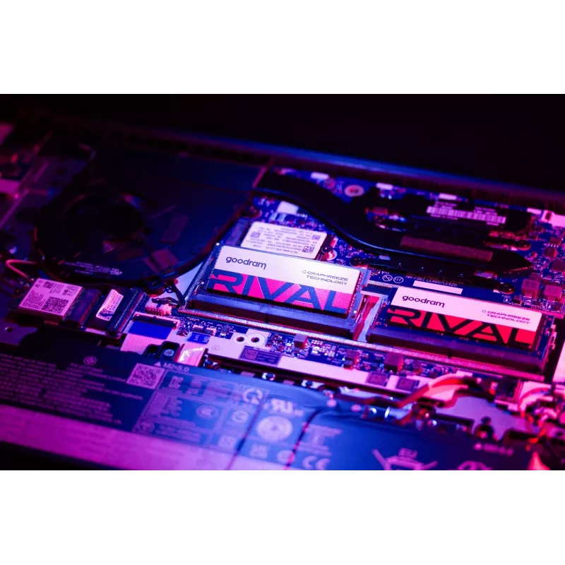 GOODRAM RIVAL SODIMM DDR5 32GB (2x16GB) 5600MHz CL40 Single Rank Laptop Arbeitsspeicher