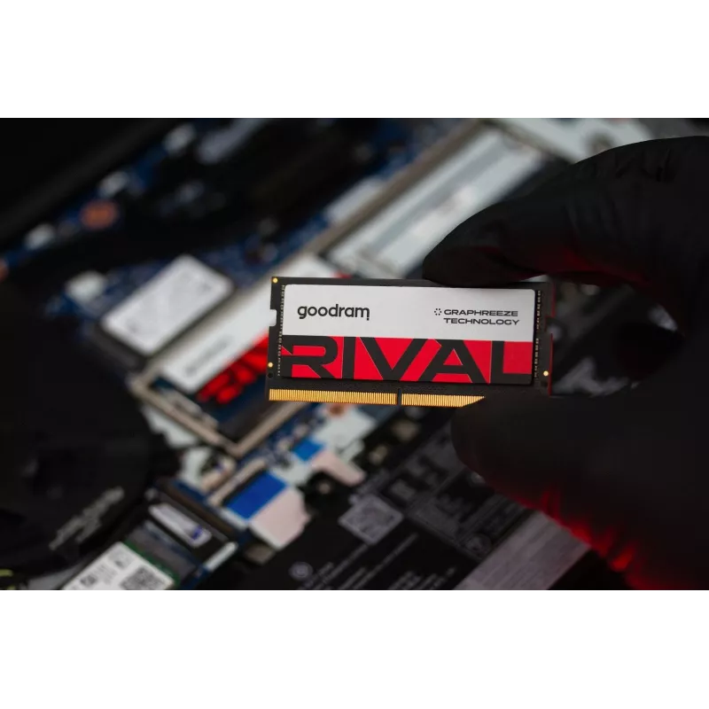 GOODRAM RIVAL SODIMM DDR5 32GB (2x16GB) 5600MHz CL40 Single Rank Laptop Arbeitsspeicher