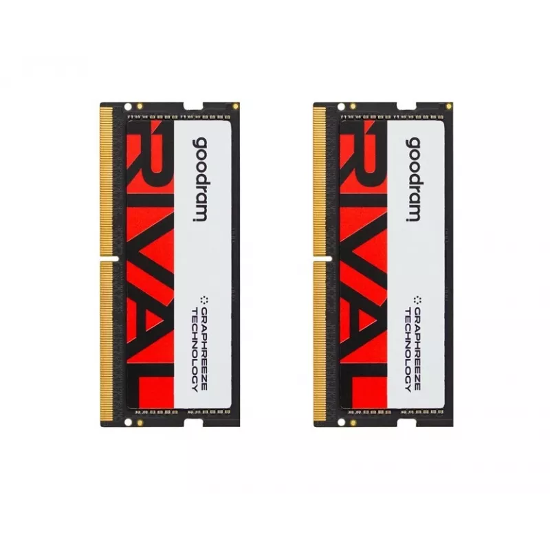 GOODRAM RIVAL SODIMM DDR5 32GB (2x16GB) 5600MHz CL40 Single Rank Laptop Arbeitsspeicher