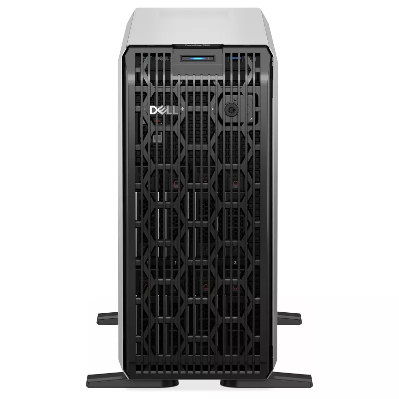 Dell PowerEdge T360 Tower Server - Intel Xeon 6333P 2.3 GHz - 32GB DDR4 - 480GB SSD - 8x 3,5 inch Hot-Plug Bays - PERC H755 - Broadcom 5720 - iDRAC9 - 700W PSU - 3Y Basic NBD