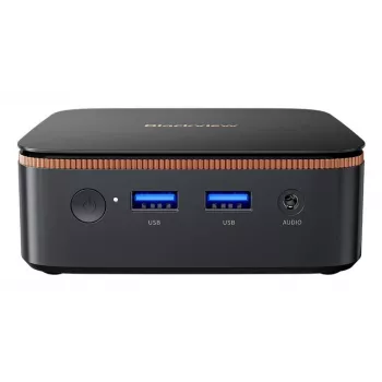 Blackview MP20 Mini PC AMD Ryzen 3 3300U 8GB DDR4 256GB NVMe SSD Windows 11 Pro Schwarz