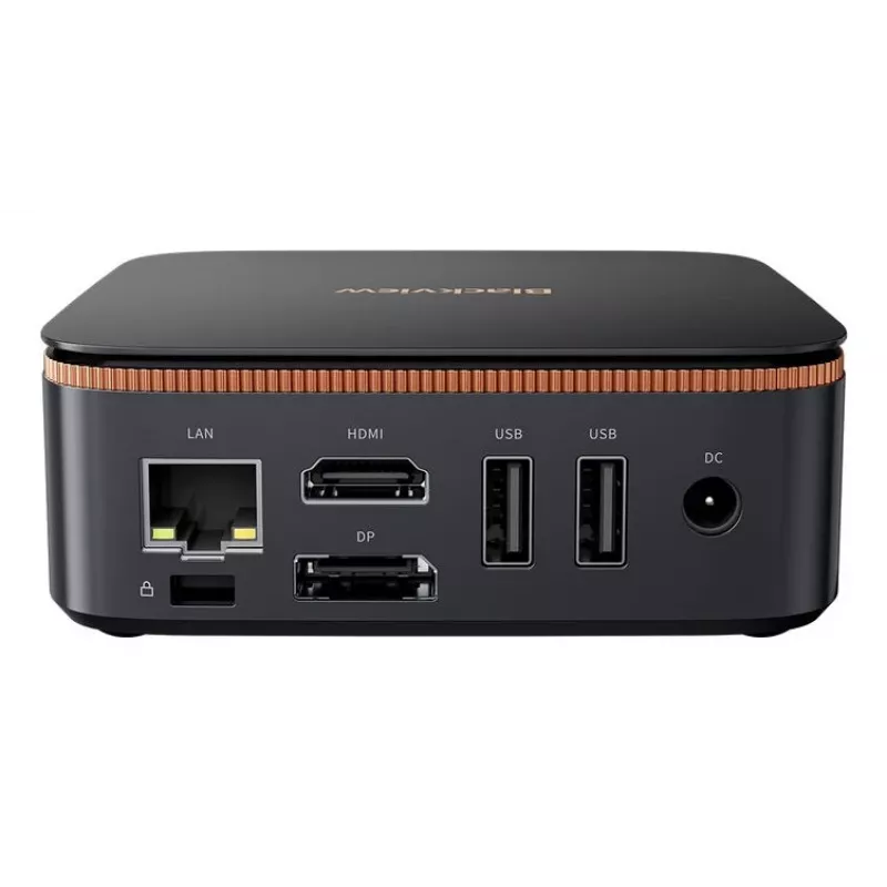 Blackview MP20 Mini PC AMD Ryzen 3 3300U 8GB DDR4 256GB NVMe SSD Windows 11 Pro Schwarz