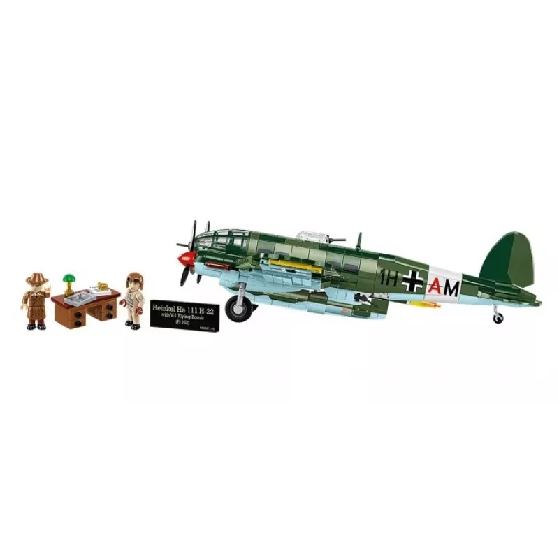 COBI Heinkel HE 111 H-22 mit V1-Flugbombe Bausteine-Set 927 Teile