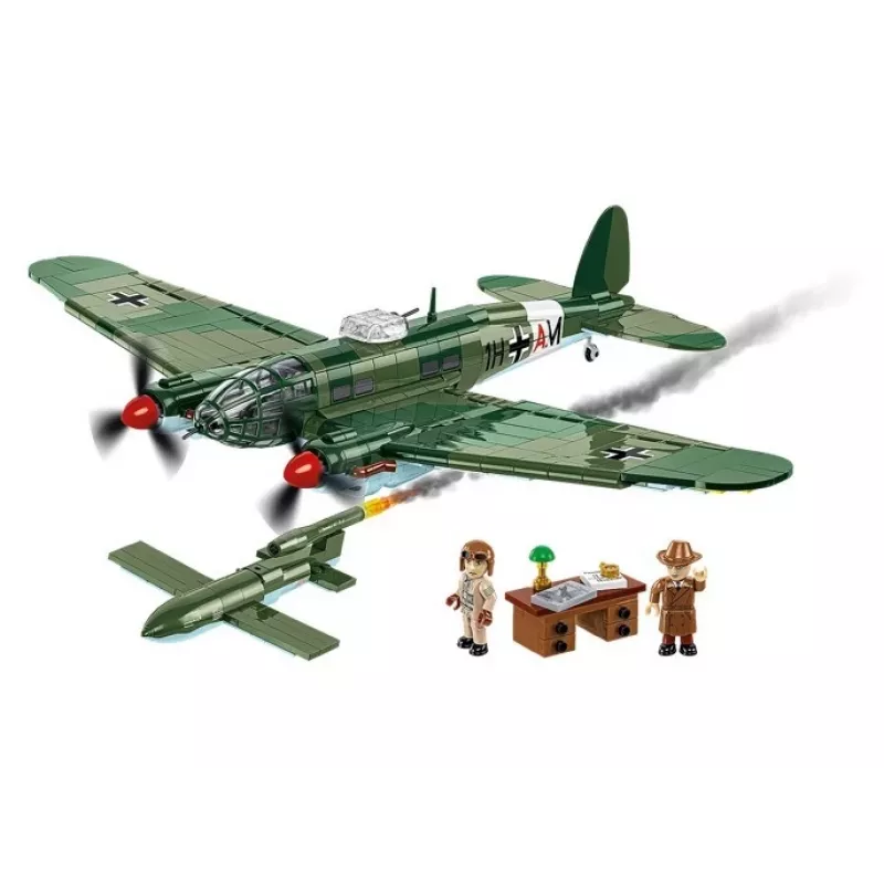 COBI Heinkel HE 111 H-22 mit V1-Flugbombe Bausteine-Set 927 Teile