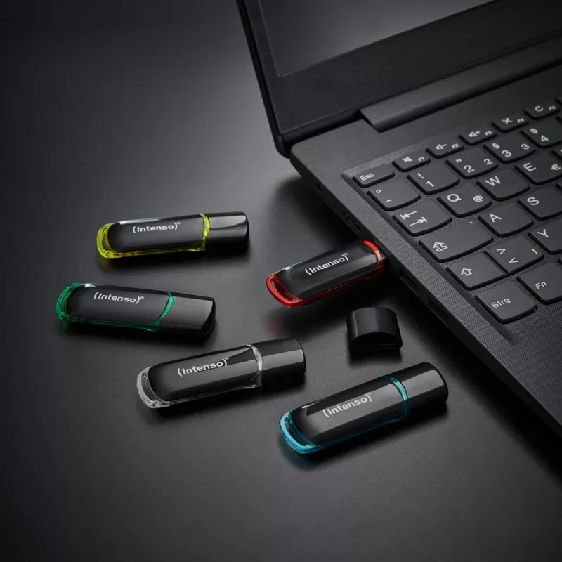Intenso Business Line 64GB USB 2.0 Flash Drive 5er-Pack (verschiedene Farben)
