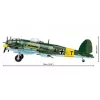COBI Bausteine Heinkel HE 111 H-3 788 Teile