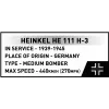 COBI Bausteine Heinkel HE 111 H-3 788 Teile