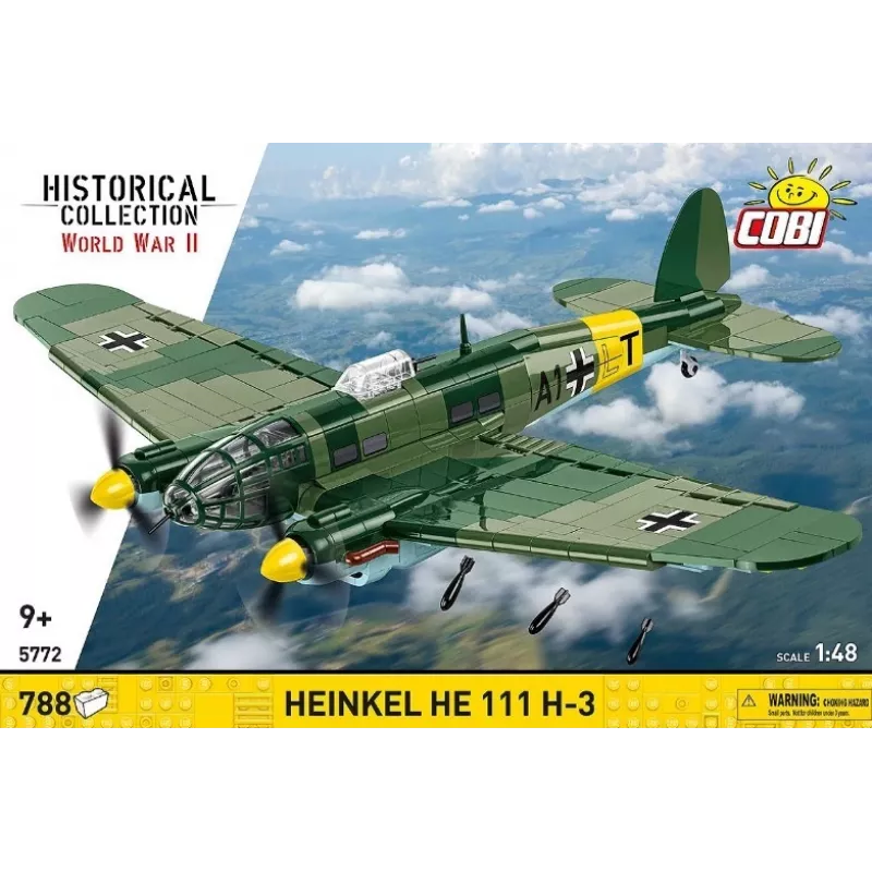 COBI Bausteine Heinkel HE 111 H-3 788 Teile