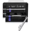 ICY BOX FatCage 2x 2.5/3.5 SATA HDD/SSD RAID 1 in 5.25 Bay Black/Silver