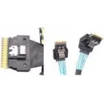Intel Cable Kit 2U 1x SlimSAS auf 1x SlimSAS (gerade) 1x SFF8654 8i auf 1x SFF-8654 8i