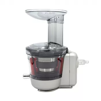 KitchenAid 5KSM1JA Entsafteraufsatz für Standmixer, Silber/Transparent