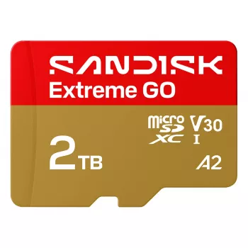 SanDisk Extreme Go microSD UHS-I 2TB 240MB/s Speicherkarte