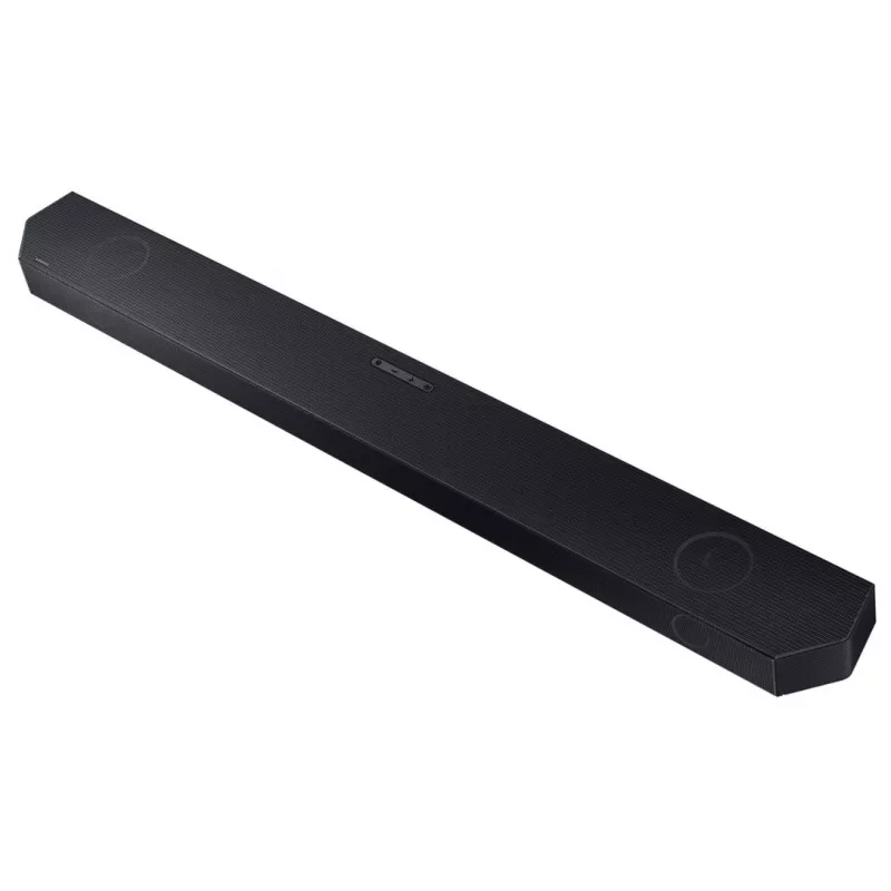 Samsung HW-Q600H 3.1.2 Channel Soundbar mit kabellosem Subwoofer, Dolby Atmos, DTS:X, Bluetooth, Schwarz