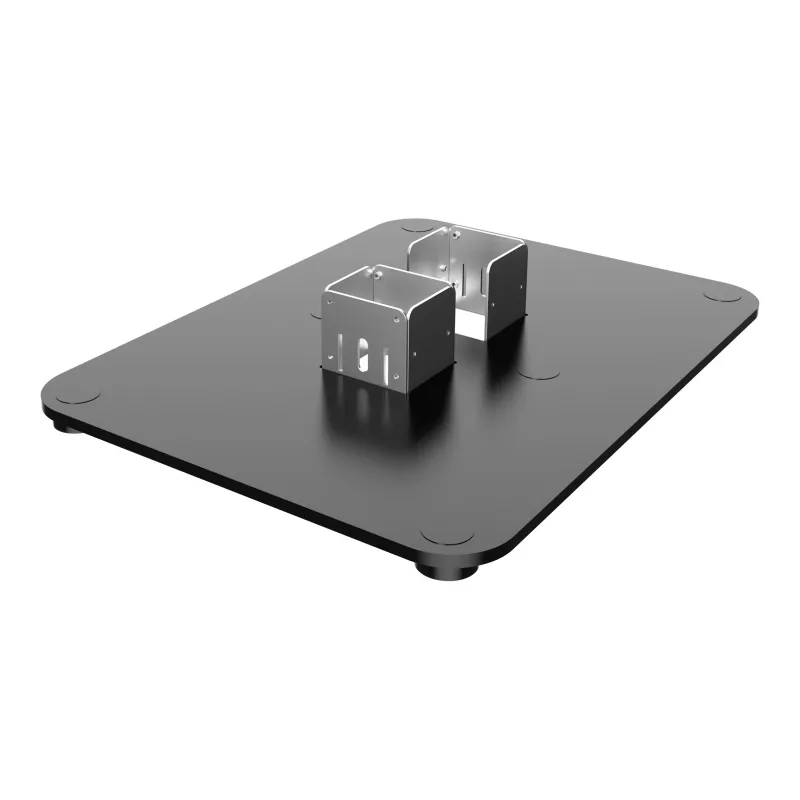 Elo Touch Solutions Elo Wallaby Pro Self-Service Double Base - Montagekomponente (Bodenplatte) - Schwarz/Silber