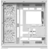 Krux Atron White Mid-Tower PC-Gehäuse mit gehärtetem Glas