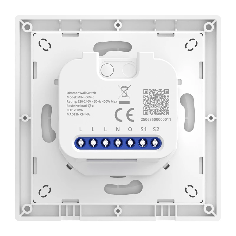 SONOFF MINI-DIM-E Smart WiFi Wandschalter/Dimmer mit Matter