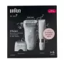 Braun Silk-épil 7 7-441 Epilator - Silber/Weiß - 40 Pinzetten - MicroGrip - 0,5 mm - Wiederaufladbar - Integrierter Akku