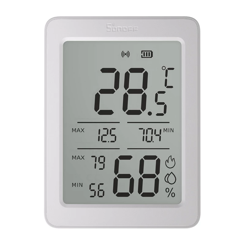 SONOFF AirGuard TH SNZB-02DR2 ZigBee LCD Temperatur- und Luftfeuchtigkeitssensor