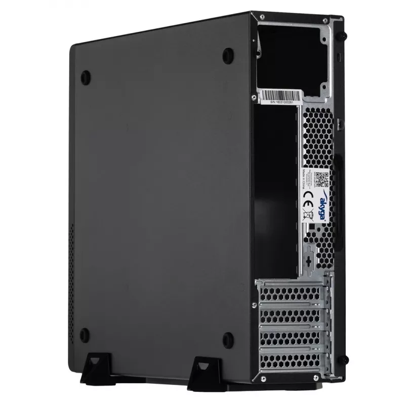 Akyga AK-502-02BK Midi-Tower-Computergehäuse Schwarz