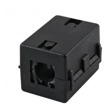 EFB Elektronik Ferrit-Ringkern 10,0 mm Schwarz Quadratisch