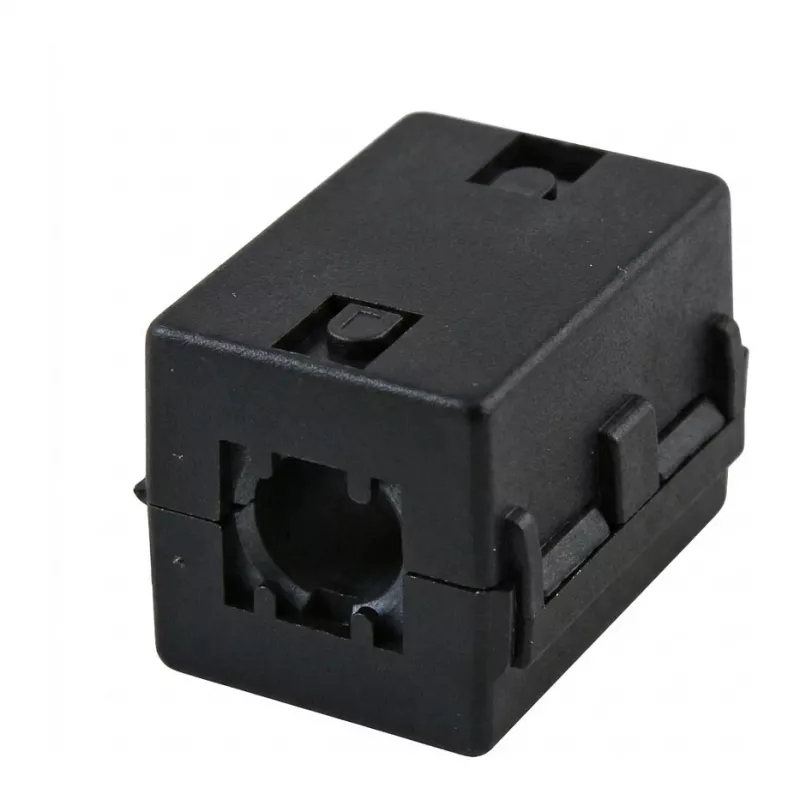 EFB Elektronik Ferrit-Ringkern 10,0 mm Schwarz Quadratisch